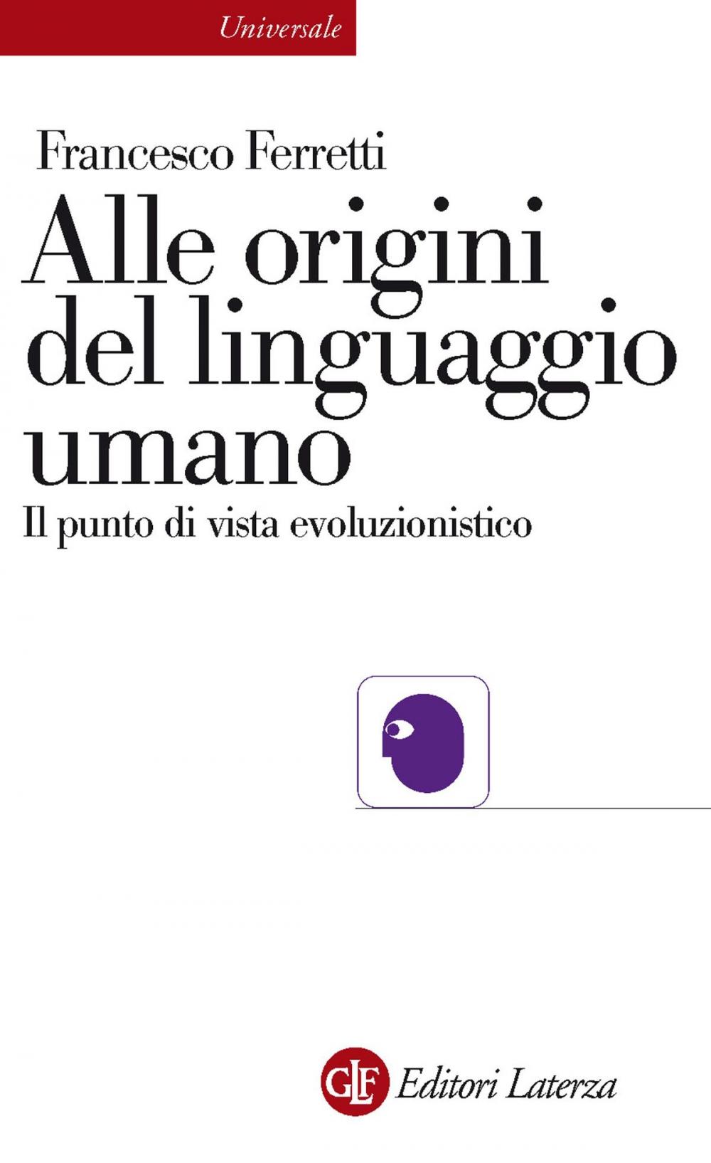 Big bigCover of Alle origini del linguaggio umano