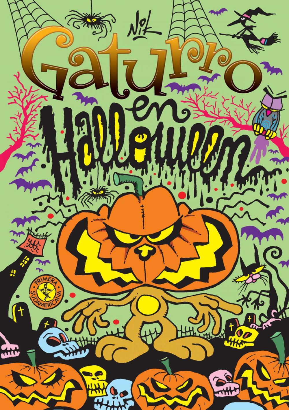 Big bigCover of Gaturro 12. Gaturro en Halloween