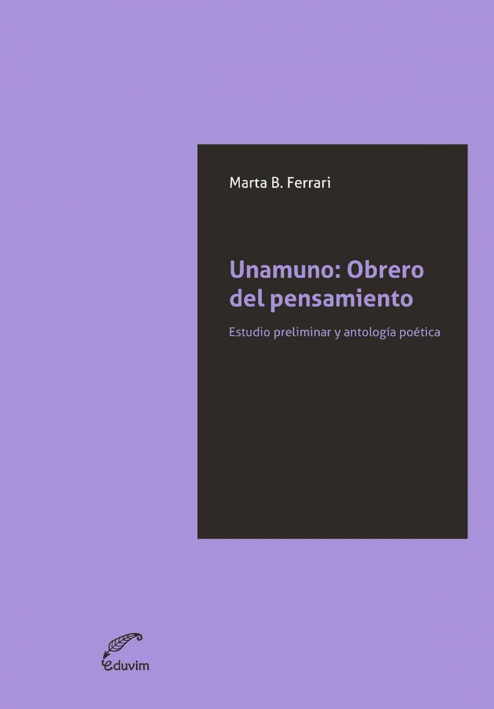 Big bigCover of Unamuno: Obrero del pensamiento