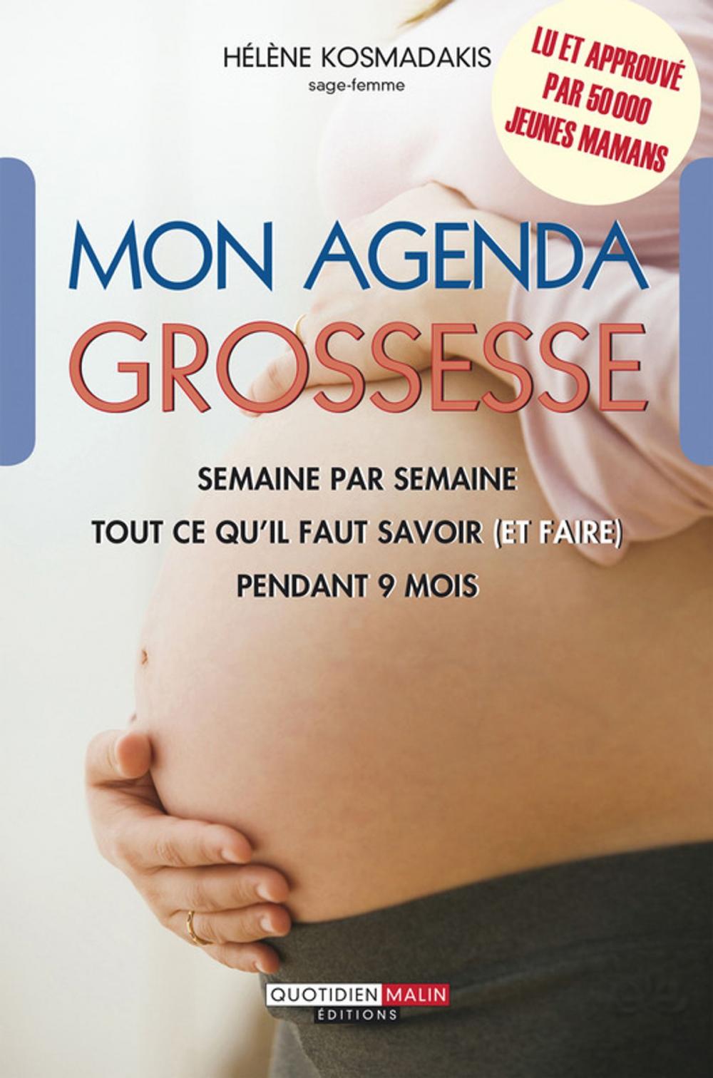 Big bigCover of Mon agenda grossesse