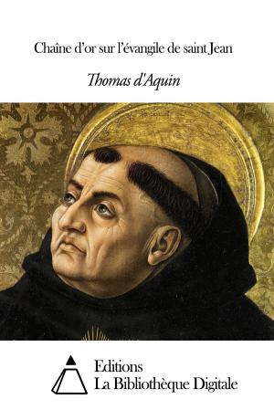 Cover of the book Chaîne d’or sur l’évangile de saint Jean by Massimo Royer