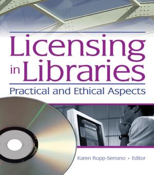 Cover of the book Licensing in Libraries by Ann Watts