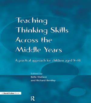 Cover of the book Teaching Thinking Skills across the Middle Years by Midori Kagawa-Fox