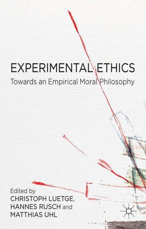 Cover of Experimental Ethics