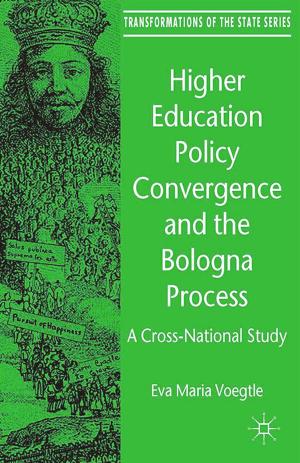 Book cover of Higher Education Policy Convergence and the Bologna Process