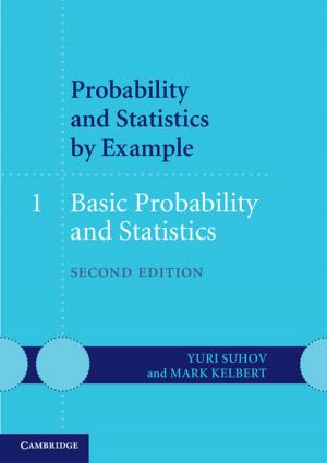 Cover of the book Probability and Statistics by Example: Volume 1, Basic Probability and Statistics by Karen Hagemann