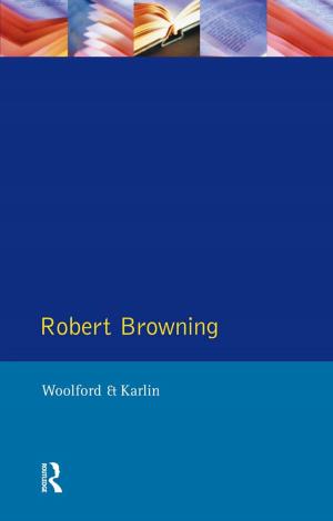 Cover of the book Robert Browning by Giep Franzen, Sandra E. Moriarty