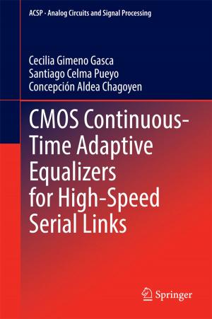 Book cover of CMOS Continuous-Time Adaptive Equalizers for High-Speed Serial Links