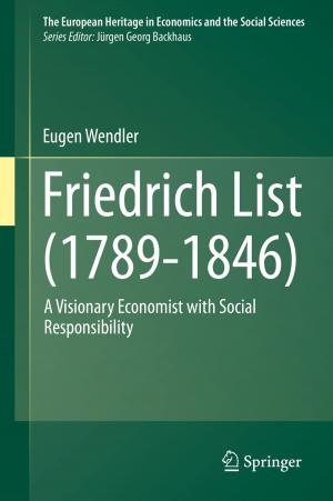 Cover of the book Friedrich List (1789-1846) by Edda Weimann, Peter Weimann