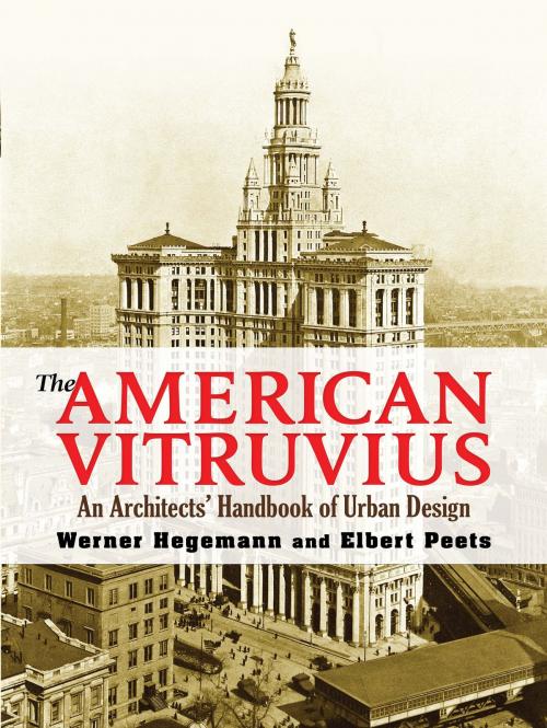 Cover of the book The American Vitruvius by Werner Hegemann, Elbert Peets, Dover Publications