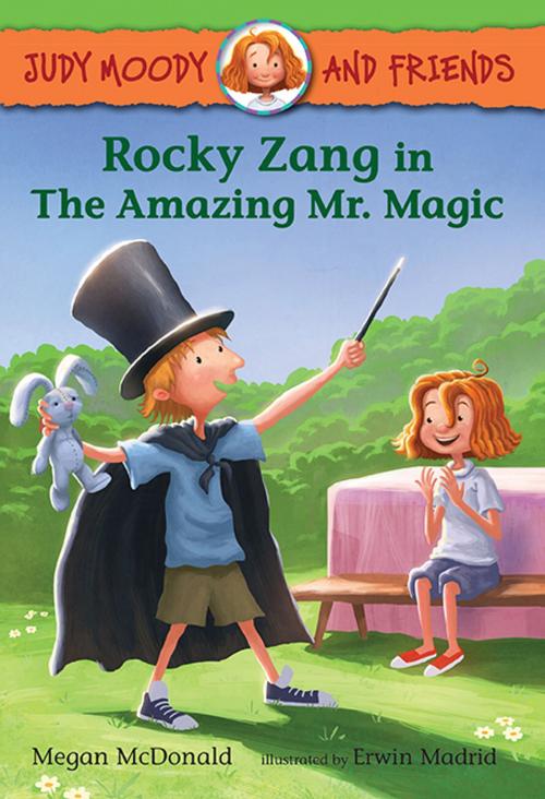 Cover of the book Rocky Zang in The Amazing Mr. Magic by Megan McDonald, Candlewick Press