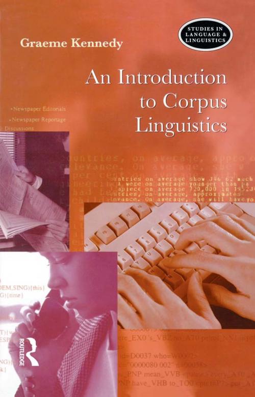 Cover of the book An Introduction to Corpus Linguistics by Graeme Kennedy, Taylor and Francis