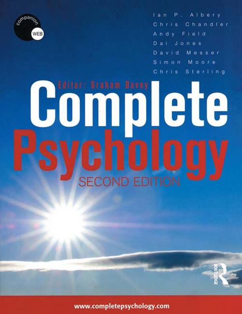 Cover of the book Complete Psychology by Graham Davey, Christopher Sterling, Andy Field, Taylor and Francis