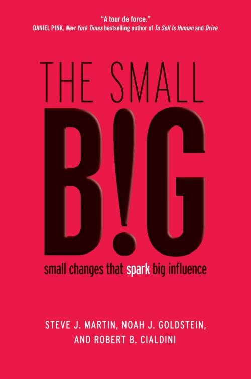 Cover of the book The small BIG by Steve J. Martin, Noah Goldstein, Robert Cialdini, Grand Central Publishing