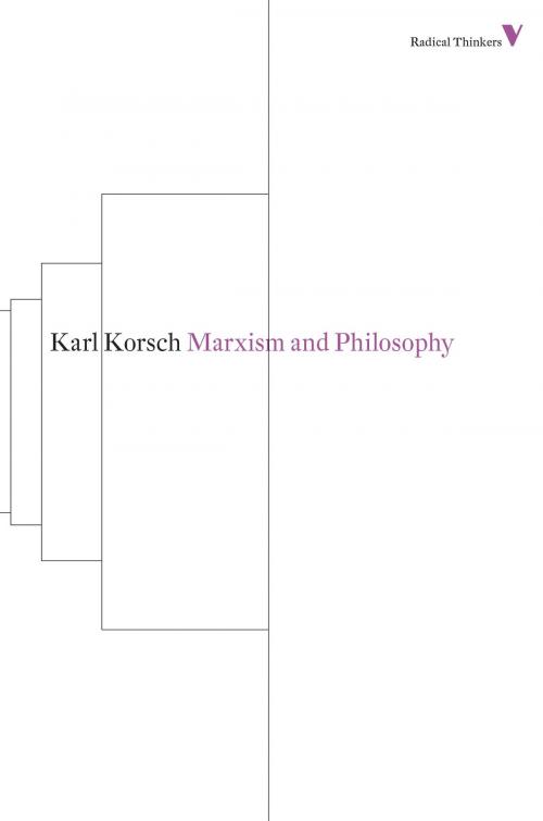 Cover of the book Marxism and Philosophy by Karl Korsch, Verso Books