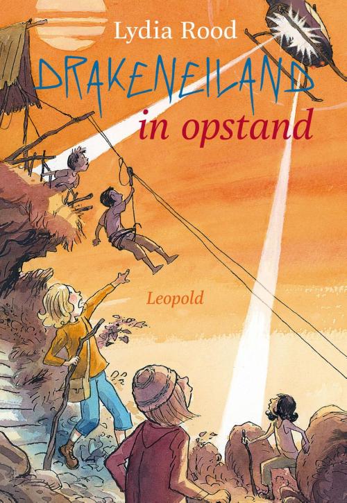 Cover of the book Drakeneiland in opstand by Lydia Rood, WPG Kindermedia