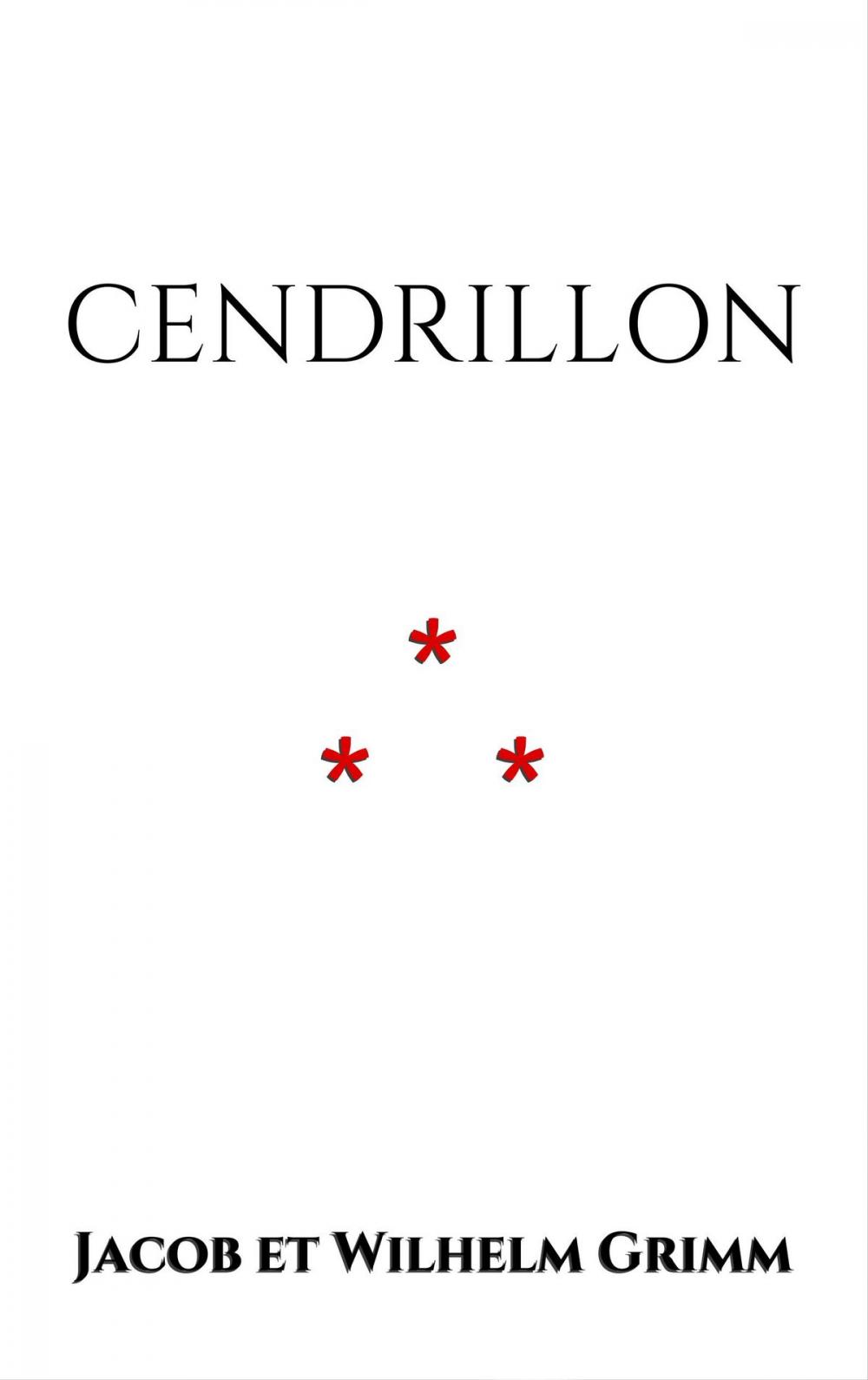 Big bigCover of Cendrillon