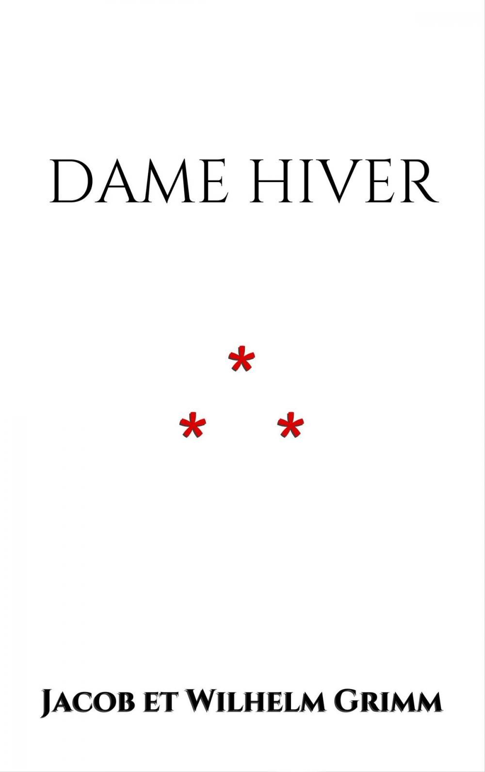 Big bigCover of Dame Hiver