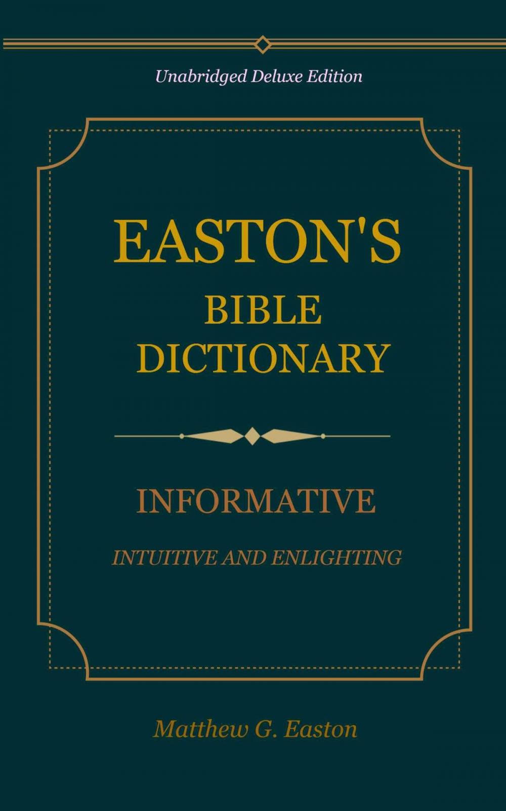 Big bigCover of Easton's Bible Dictionary