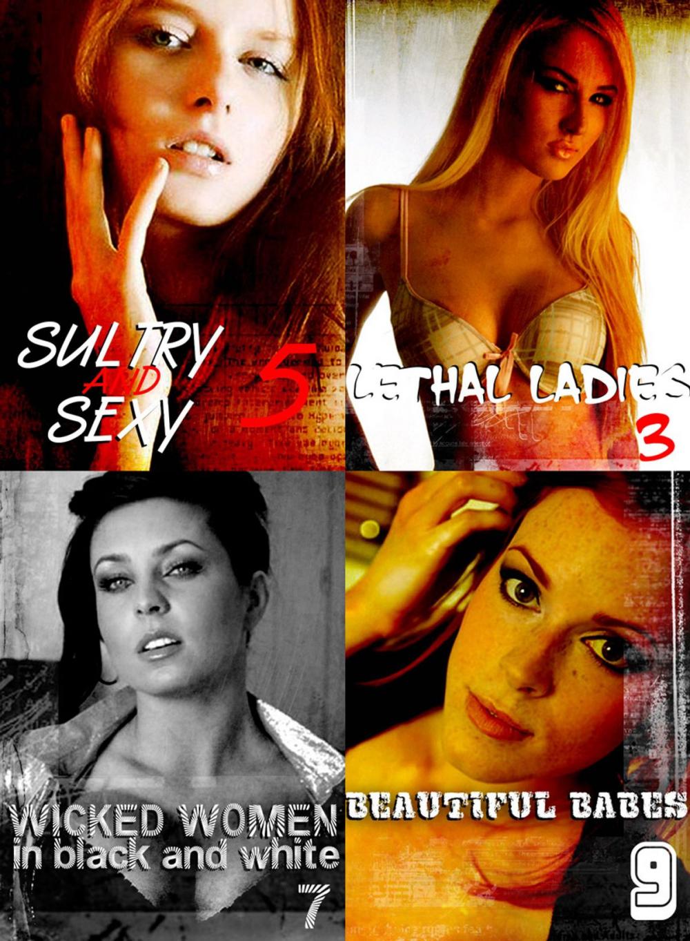 Big bigCover of The Ultimate Sexy Girls Compilation 41 - Four books in one