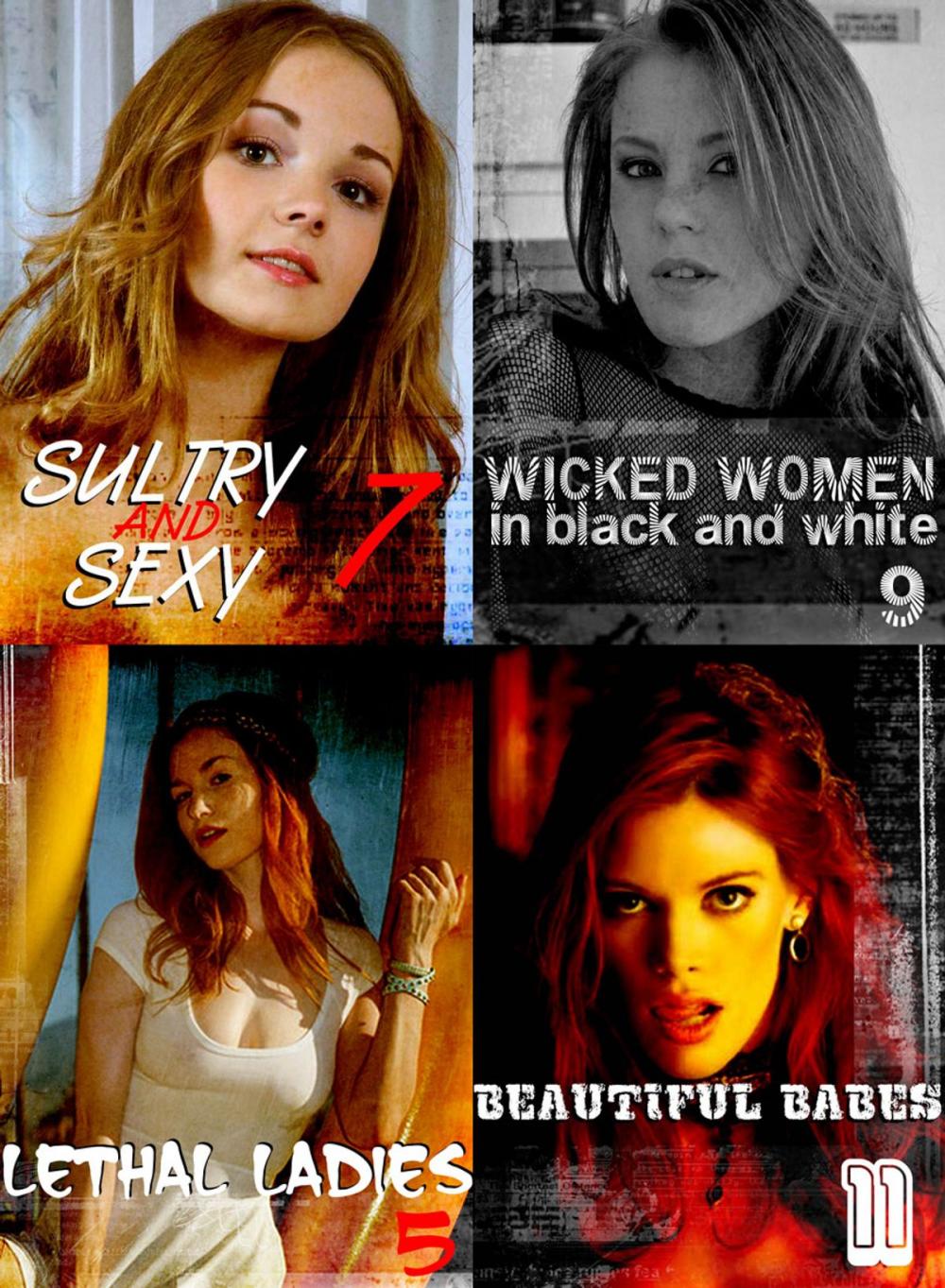 Big bigCover of The Ultimate Sexy Girls Compilation 43 - Four books in one