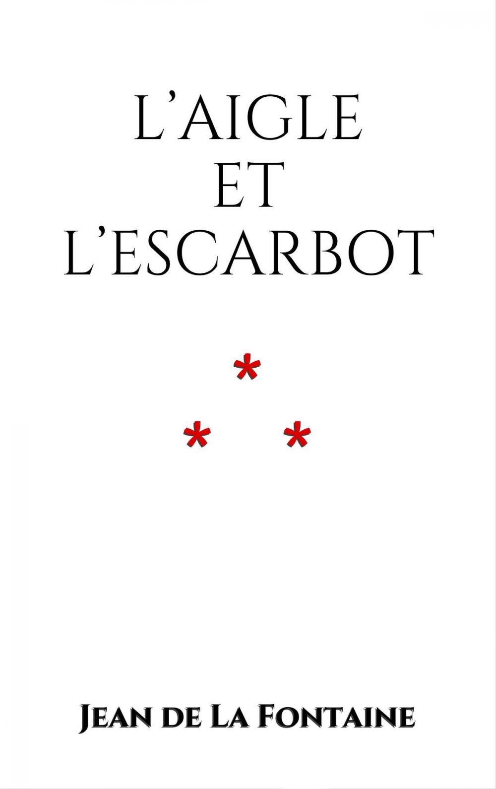 Big bigCover of L'Aigle et l'Escarbot