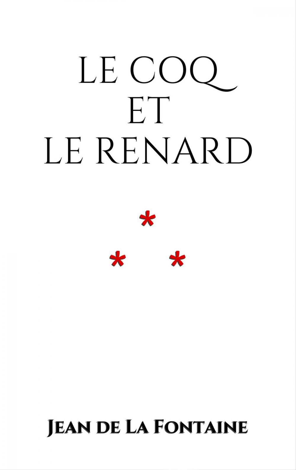 Big bigCover of Le Coq et le Renard