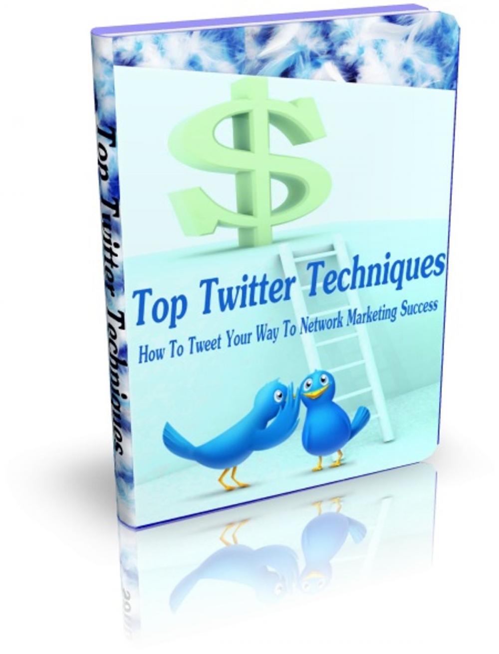 Big bigCover of Top Twitter Techniques