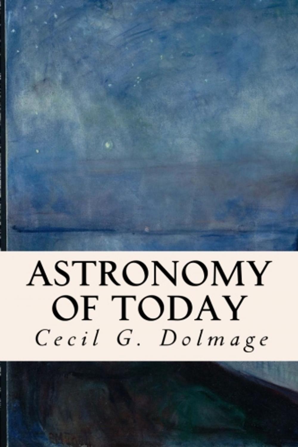 Big bigCover of Astronomy of Today