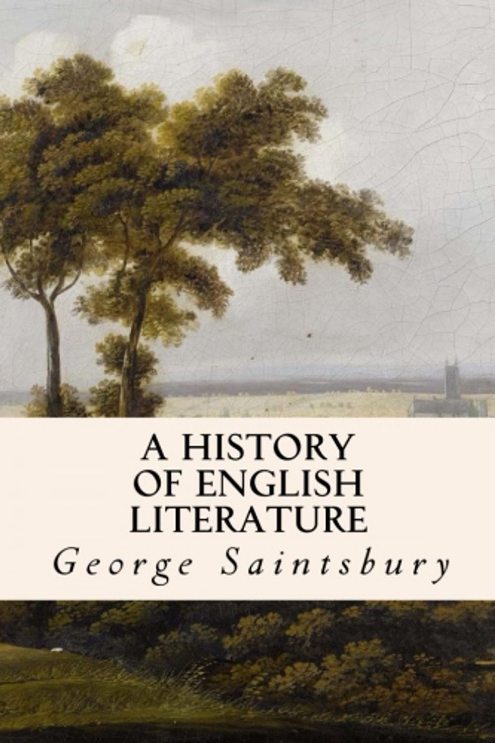 Big bigCover of A History of English Literature