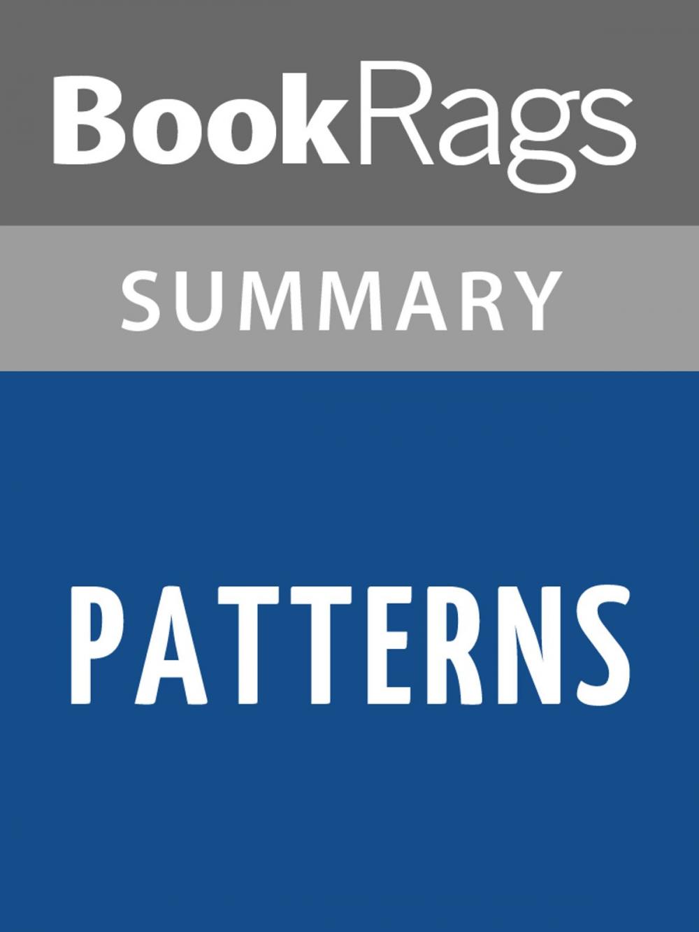 Big bigCover of Patterns by Amy Lowell l Summary & Study Guide