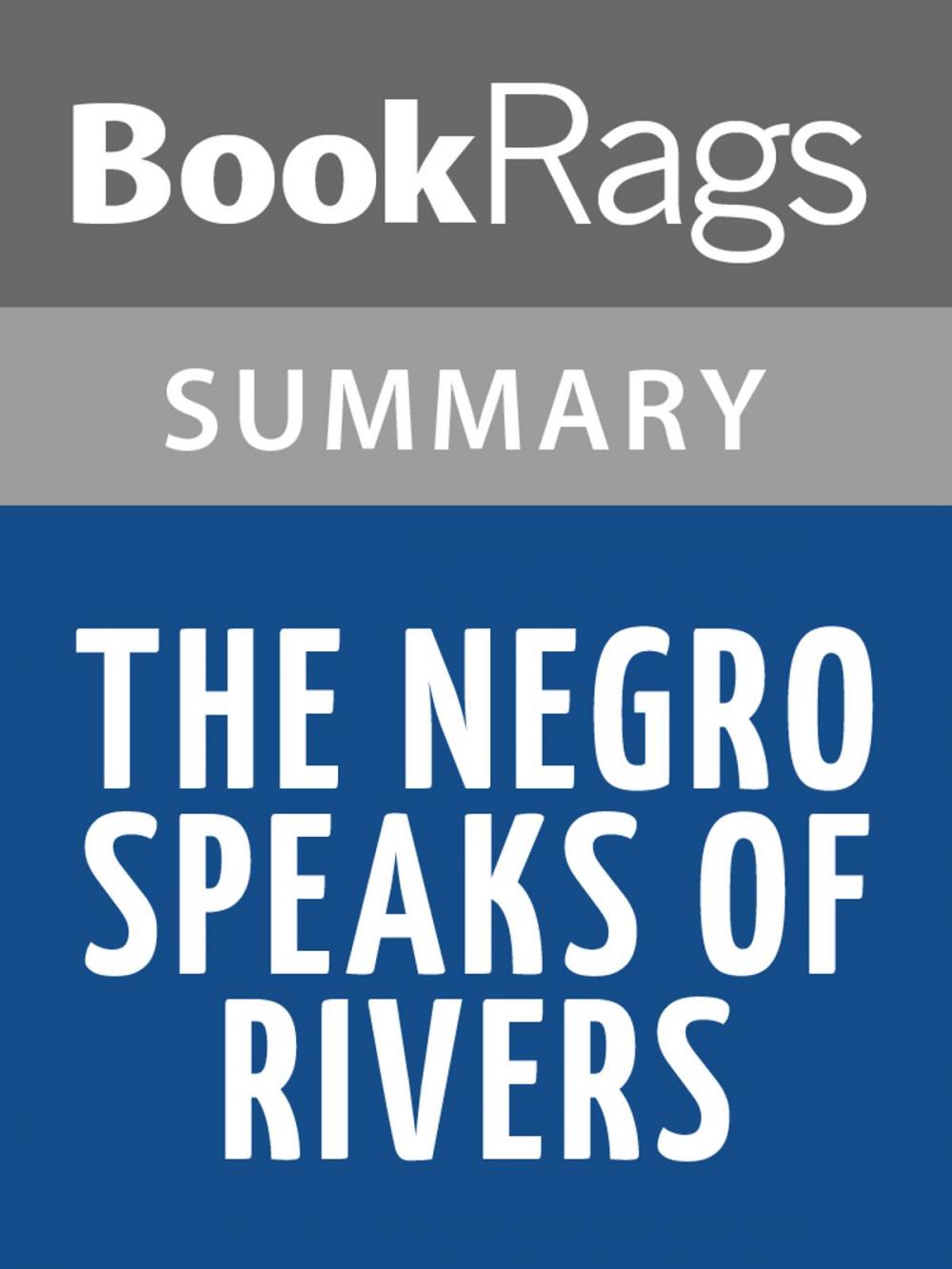 Big bigCover of The Negro Speaks of Rivers by Langston Hughes l Summary & Study Guide