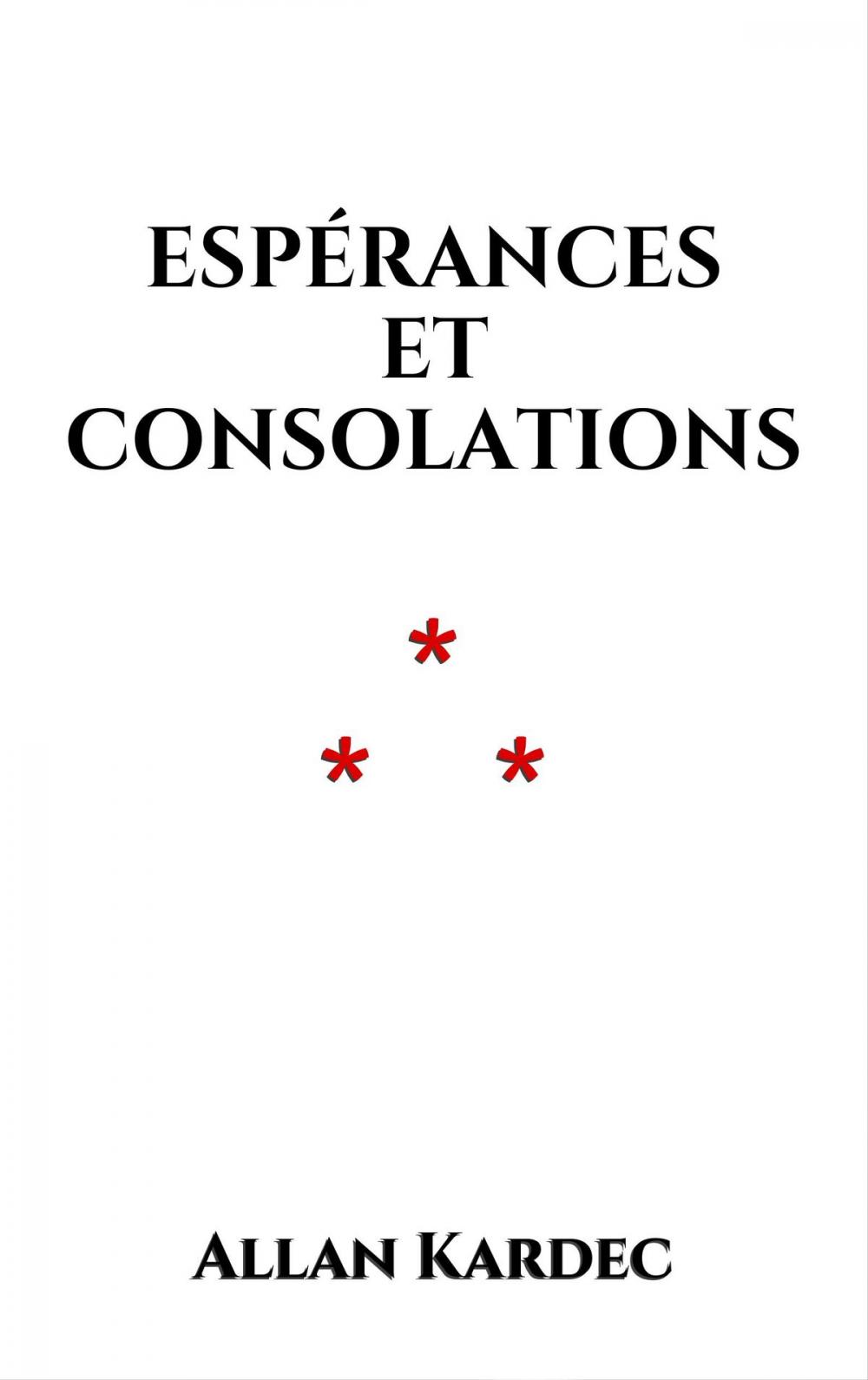 Big bigCover of Espérances et Consolations