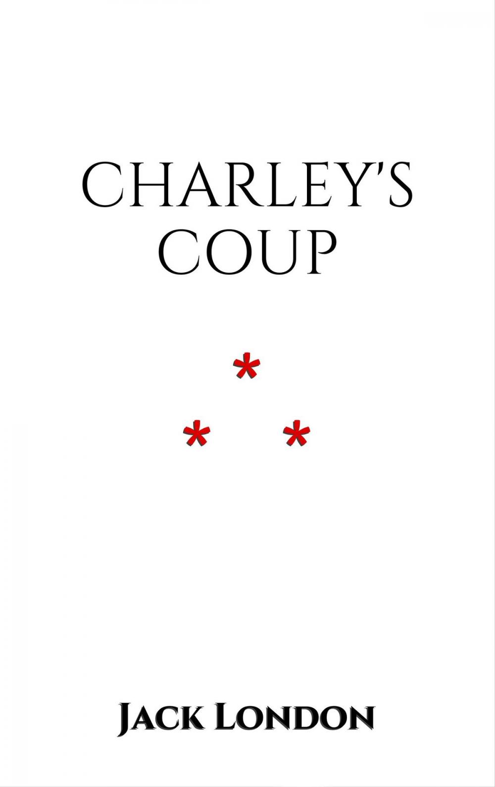 Big bigCover of Charley's Coup