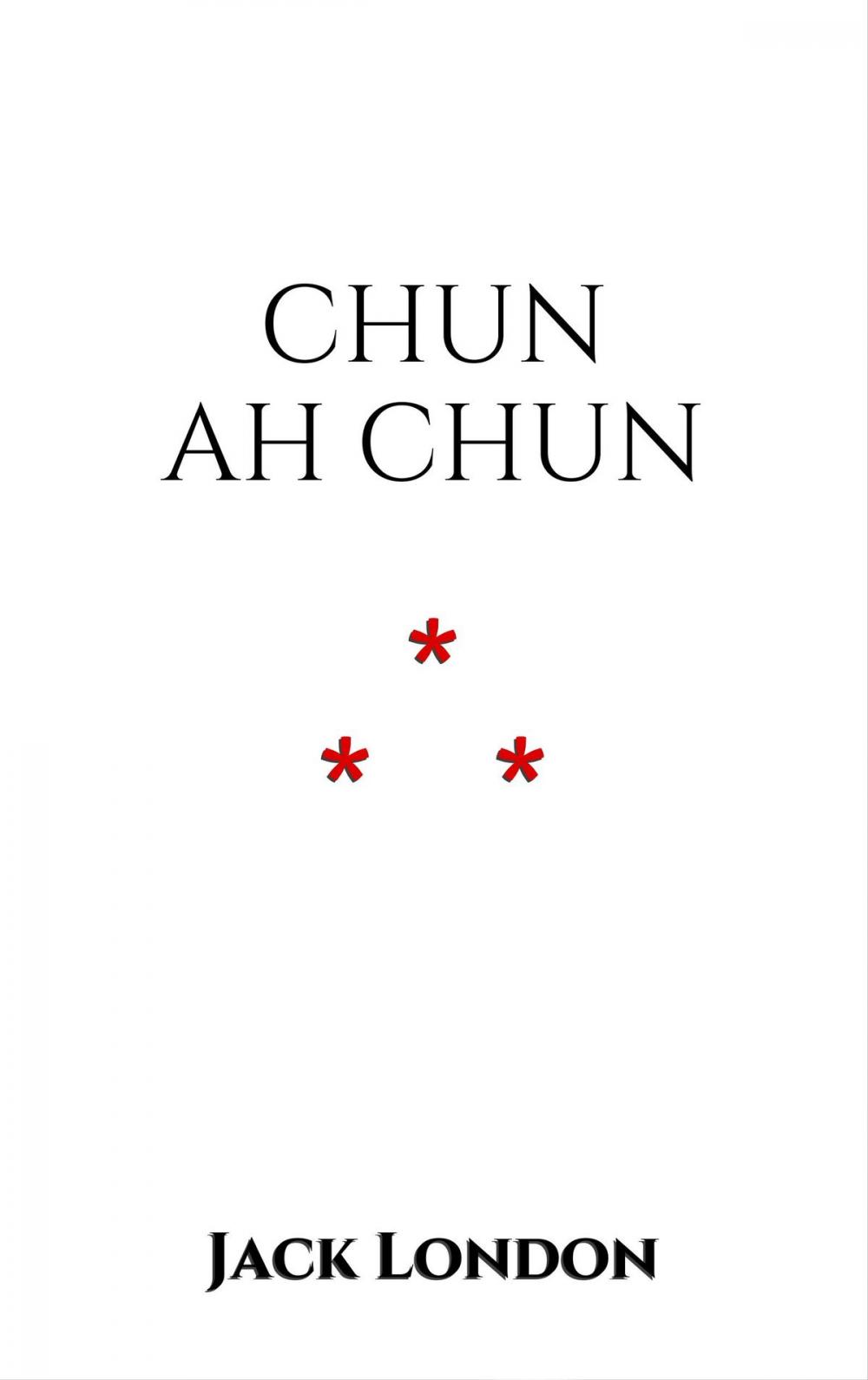 Big bigCover of Chun Ah Chun