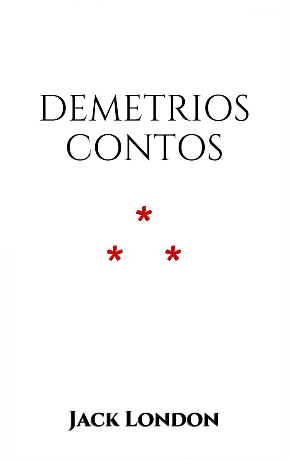 Big bigCover of Demetrios Contos