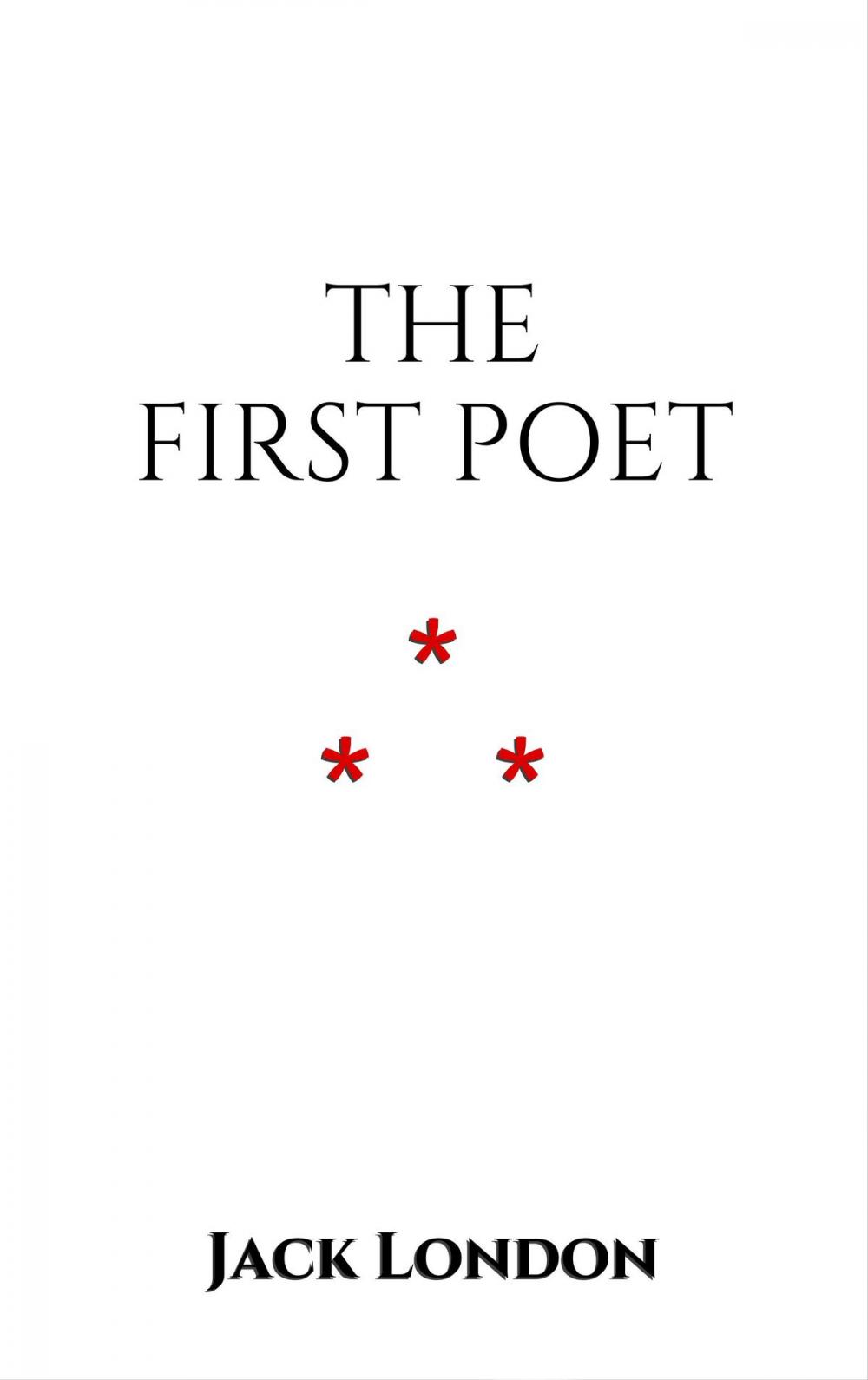 Big bigCover of The First Poet