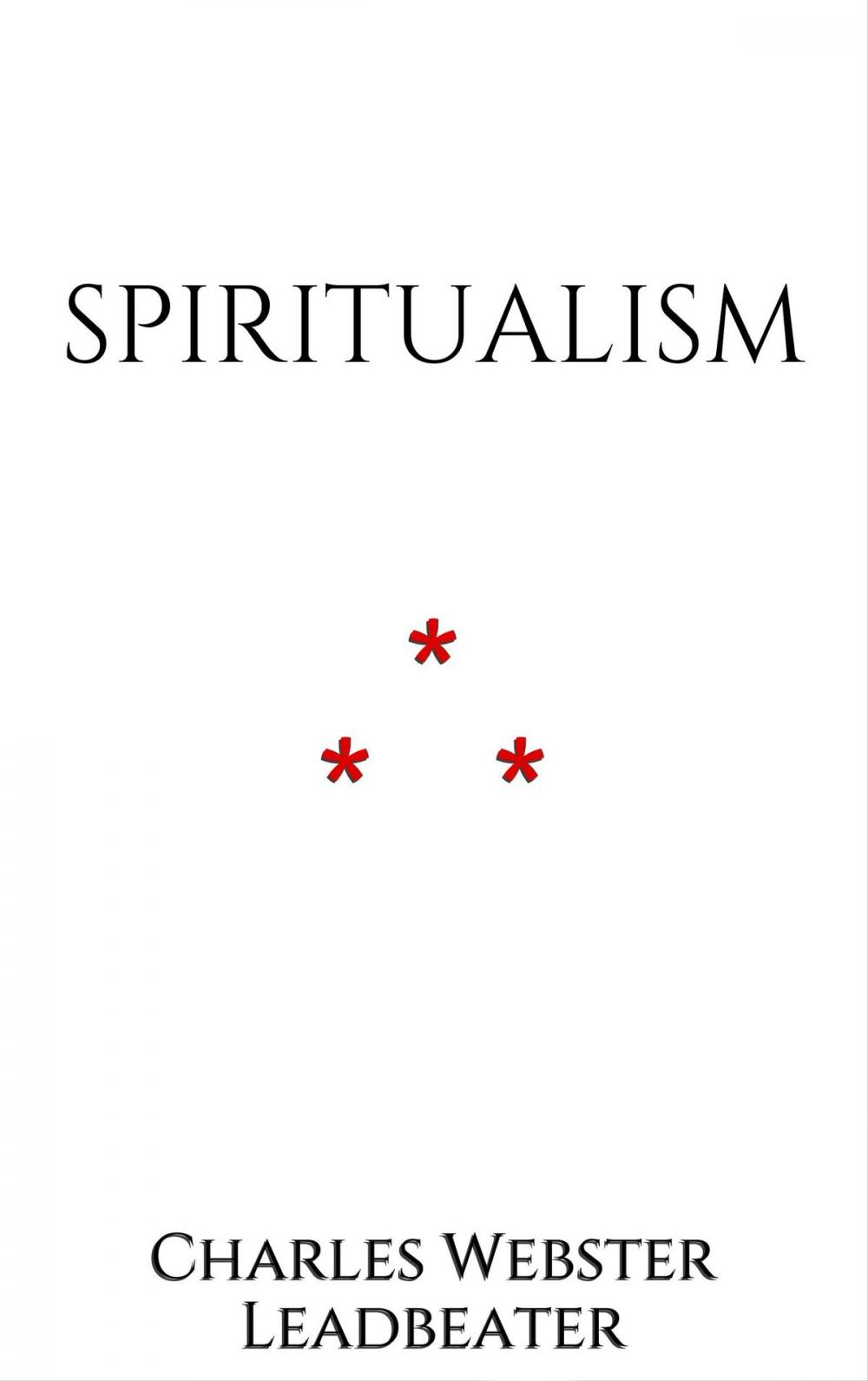 Big bigCover of Spiritualism