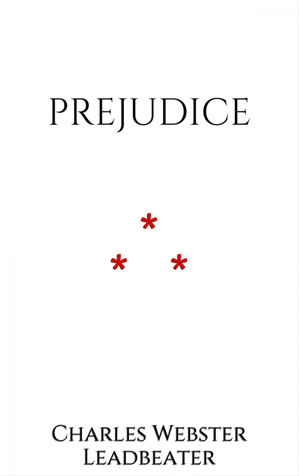 Big bigCover of Prejudice