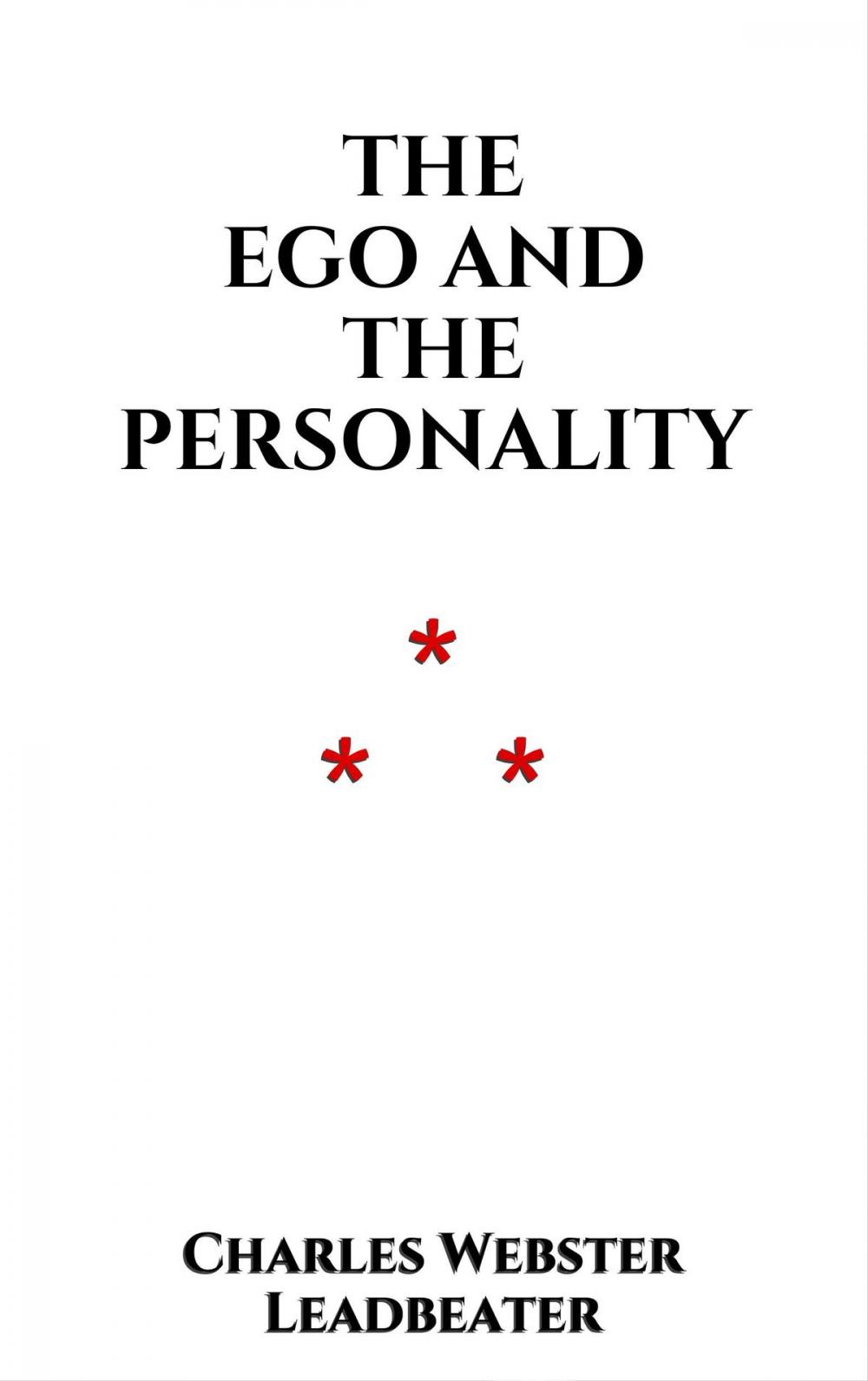 Big bigCover of The Ego and the Personality