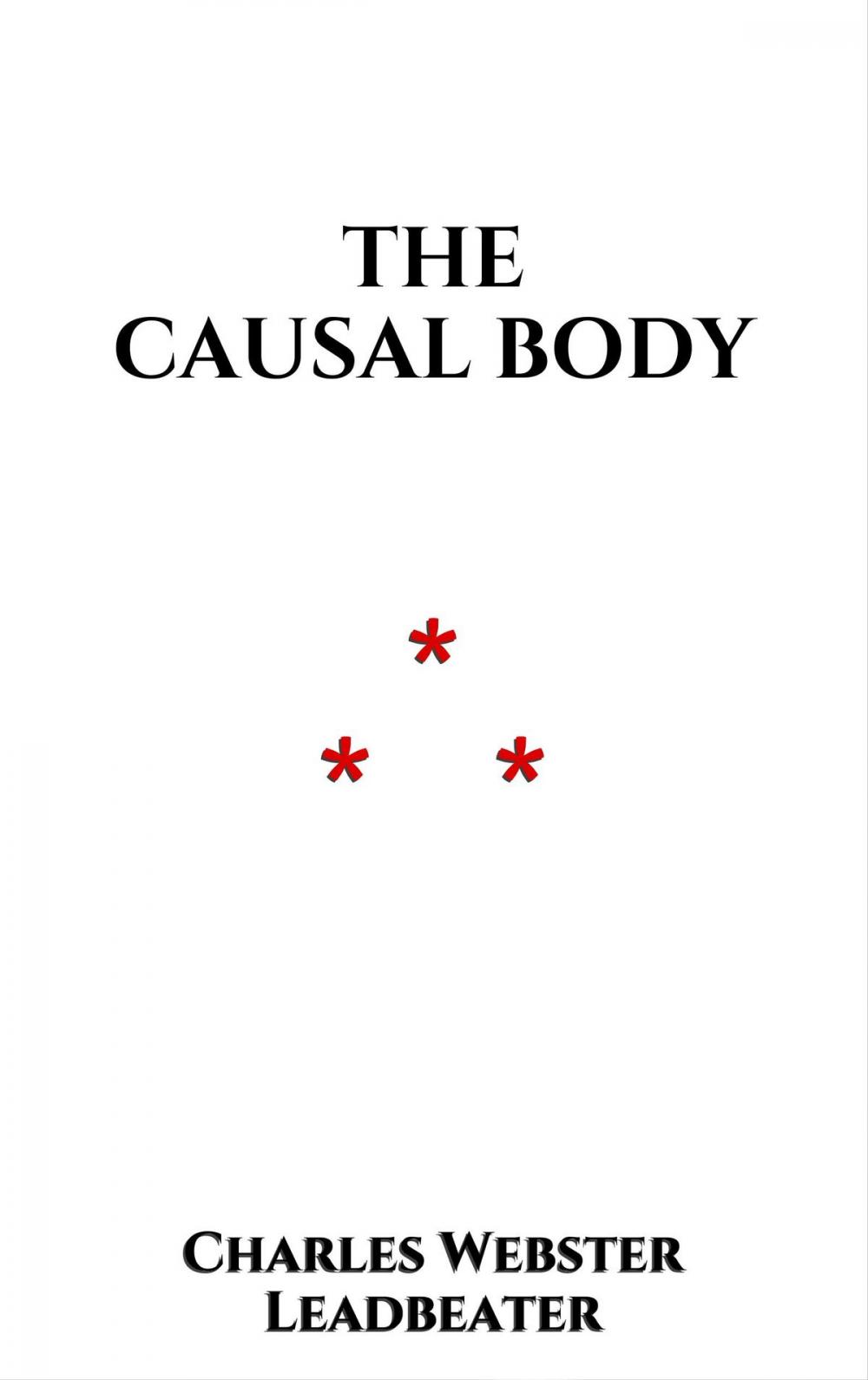 Big bigCover of The causal Body