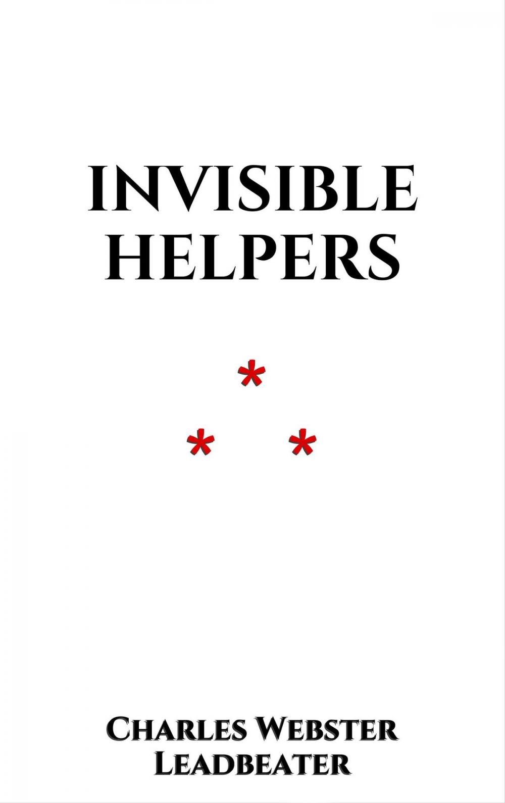 Big bigCover of Invisible Helpers