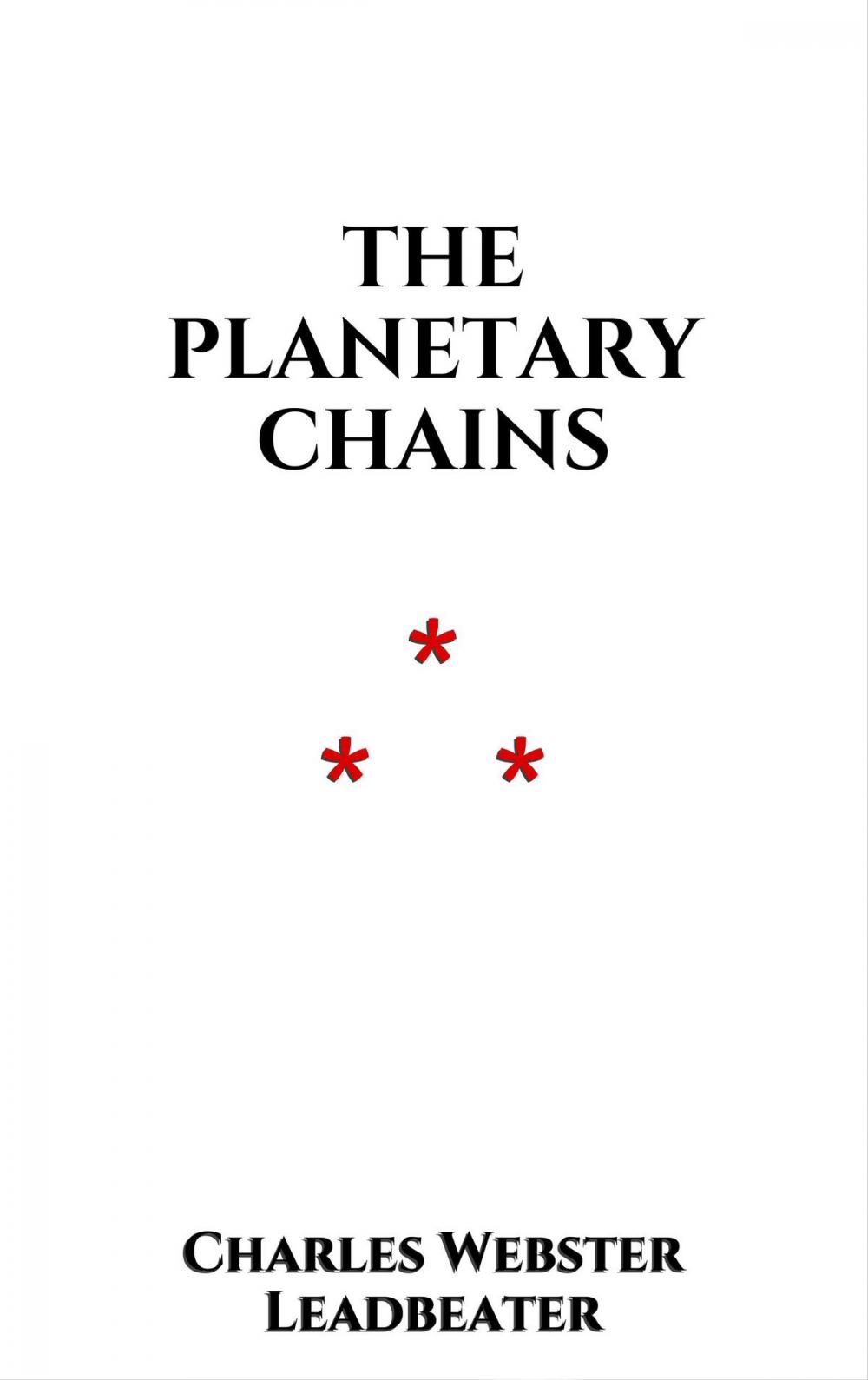 Big bigCover of The planetary Chains