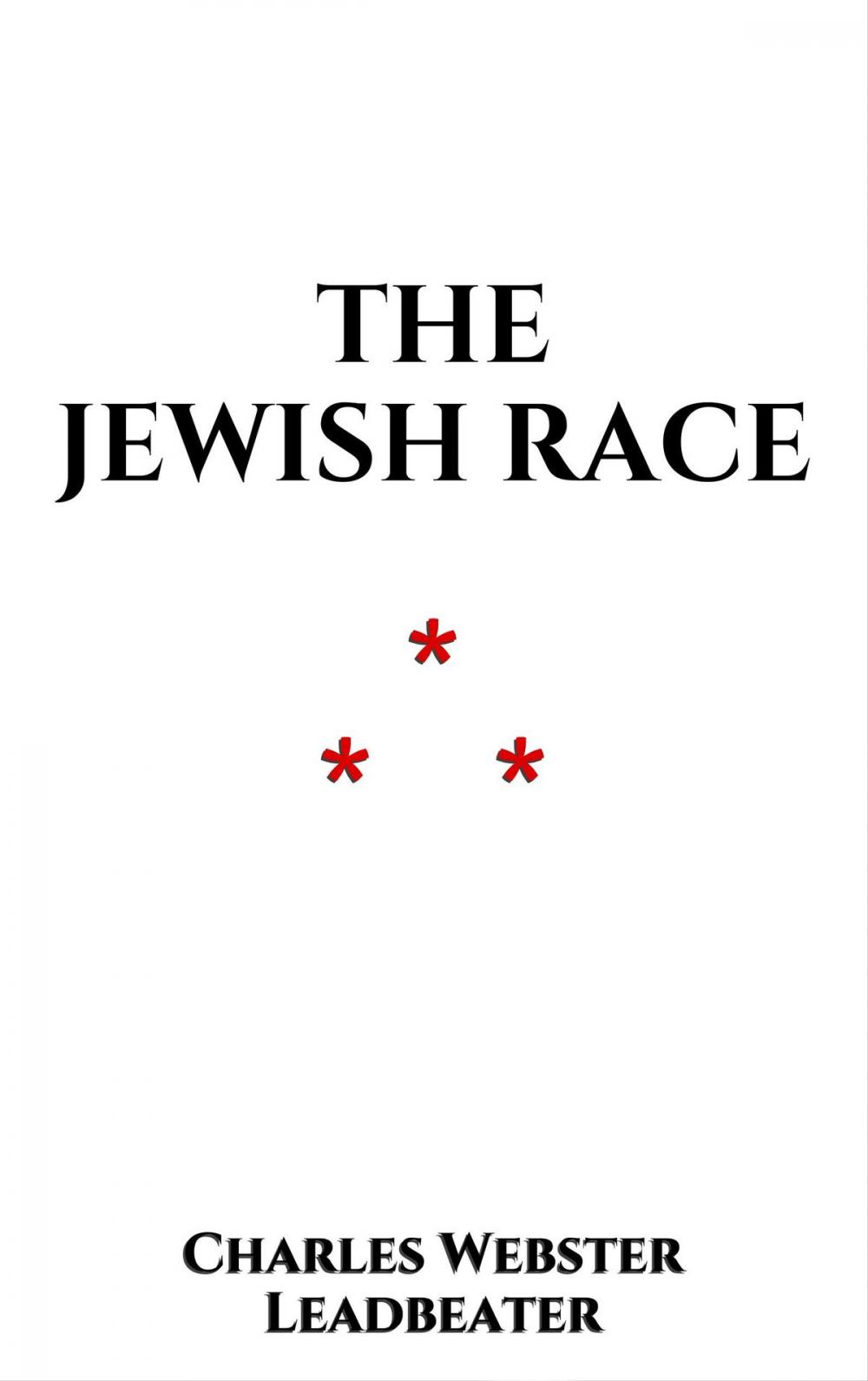 Big bigCover of The Jewish Race