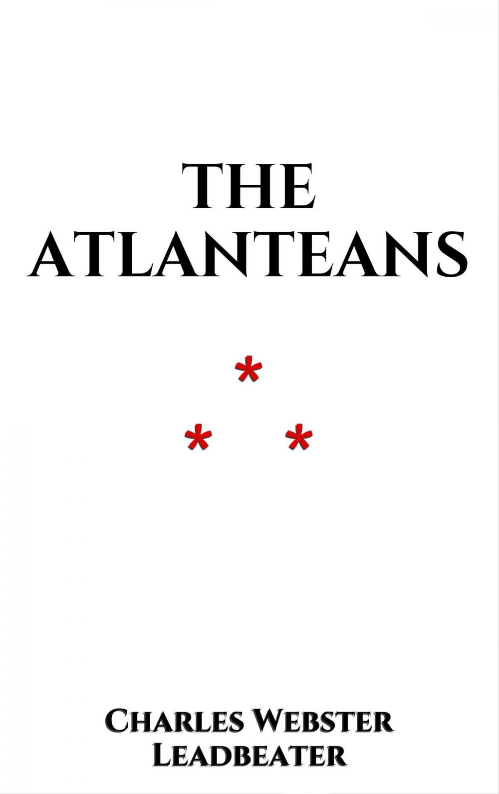 Big bigCover of The Atlanteans