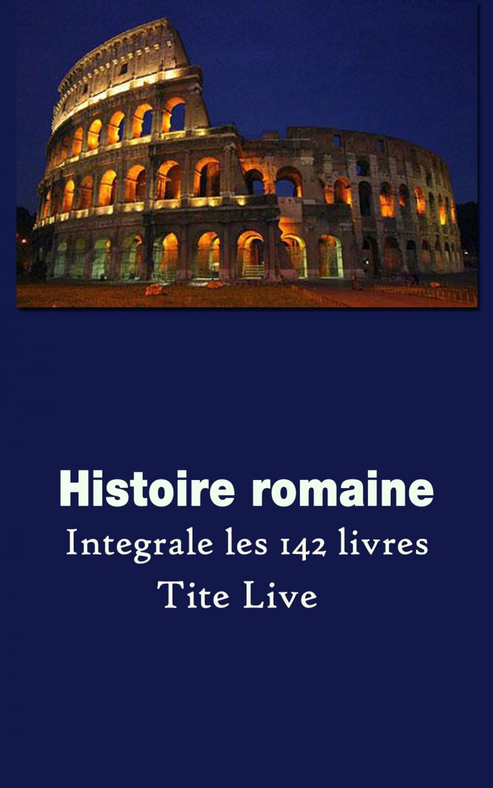 Big bigCover of Histoire romaine