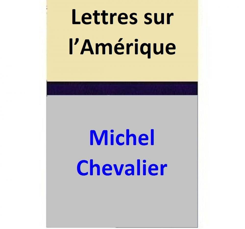 Big bigCover of Lettres sur l’Amérique