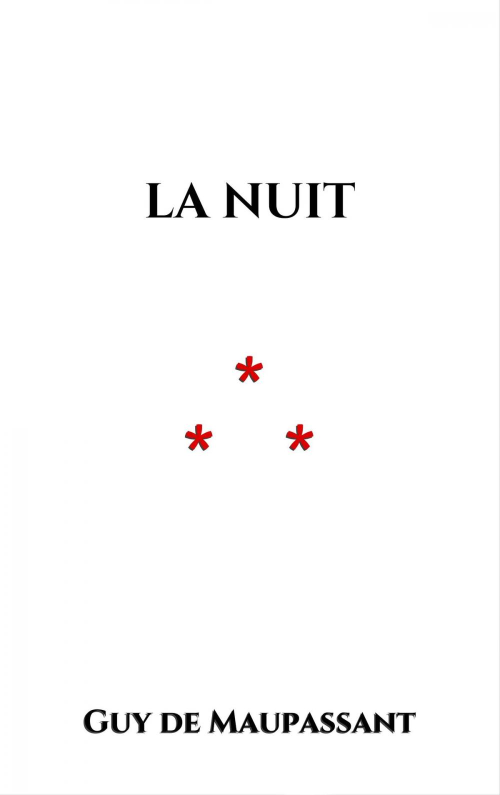 Big bigCover of La Nuit