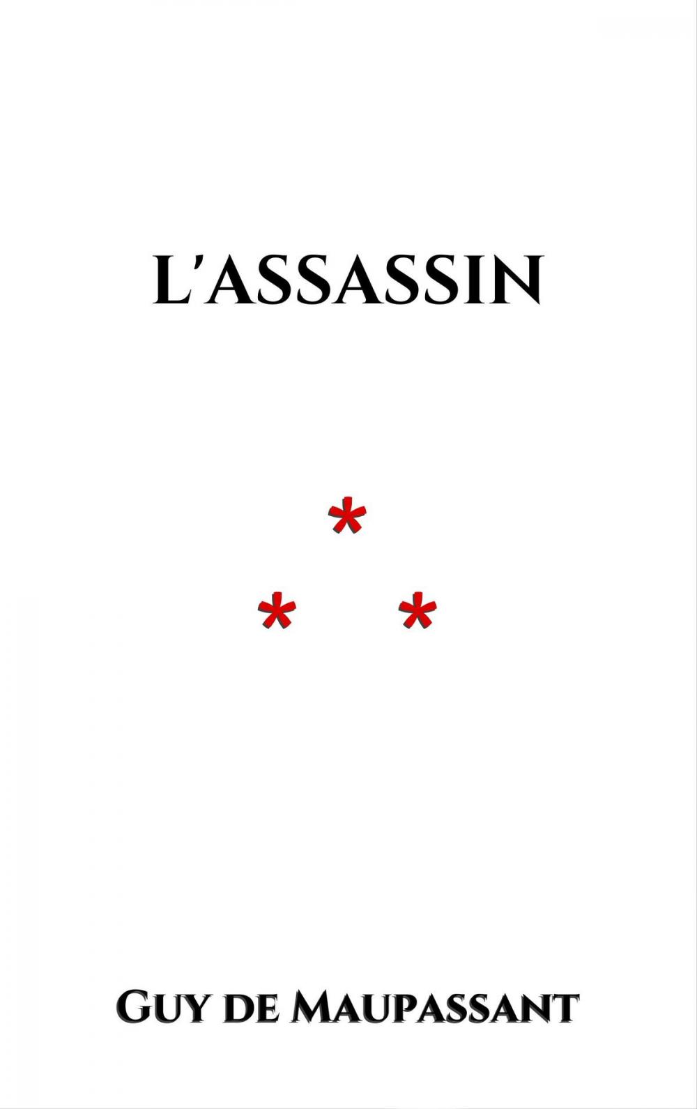 Big bigCover of L'Assassin