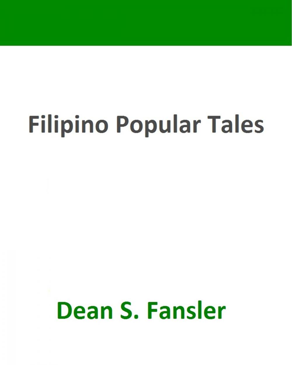 Big bigCover of Filipino Popular Tales